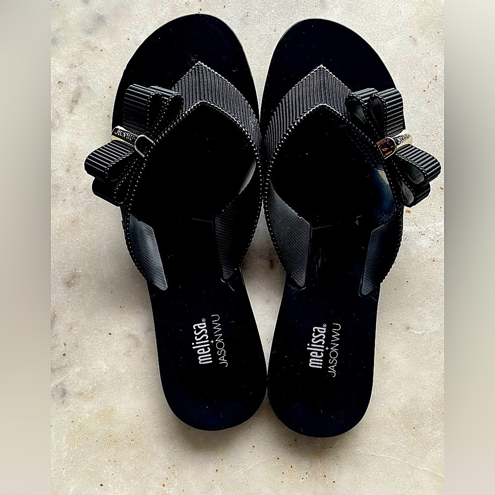 Melissa + Jason Wu Girl Chrome Flip Flop